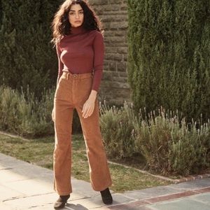 Dôen Corduroy Melody Pants / Trousers 30 in Tan